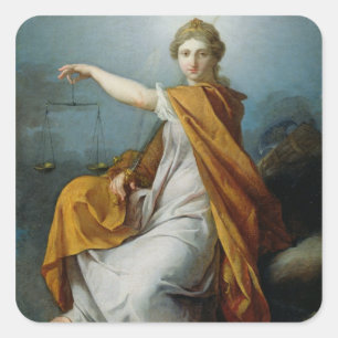 Sticker Carré Justice