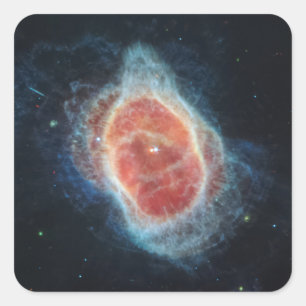 Sticker Carré JWST James Webb Télescope Nebula ceinture méridion