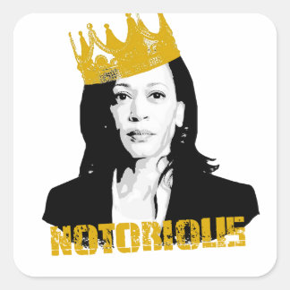 Sticker Carré Kamala Harris