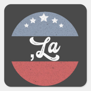 Sticker Carré Kamala Harris 2024 Président Comma La Funny