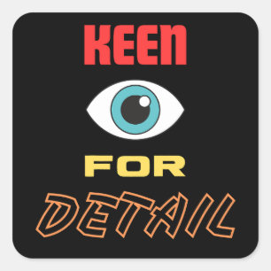 Sticker Carré Keen Eye