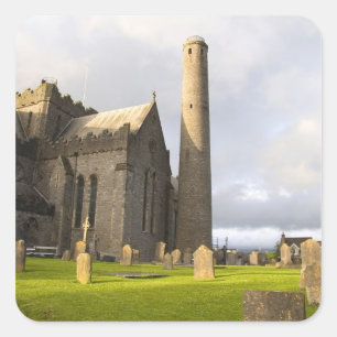 Sticker Carré Kilkenny, Irlande. Killkenny est aussi connu comme