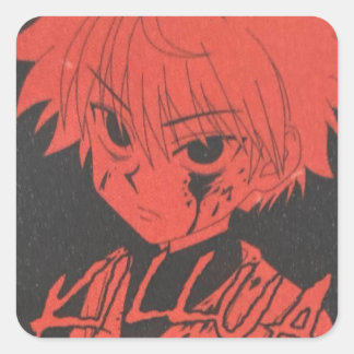 Sticker Carré killua