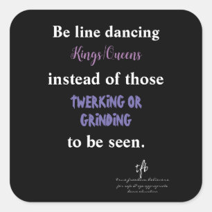 Sticker Carré Kings/Queens I