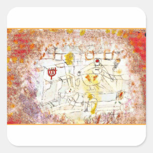 Sticker Carré Klee - Mauvais groupe,