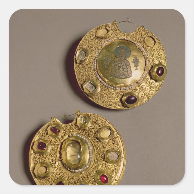 Sticker Carré Kolt Medallion', Ryazan (Devant)