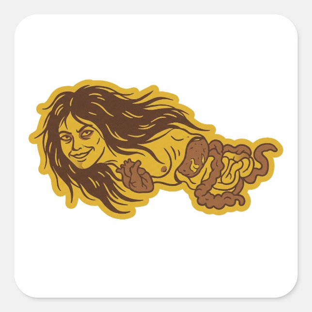 Sticker Carré Kuyang (Devant)