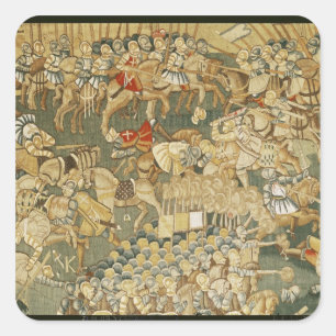 Sticker Carré La bataille de Jarnac