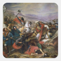 La bataille de Poitiers, remportée par Charles Mar