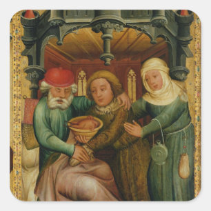 Sticker Carré La Bénédiction volée du Haut-Autel