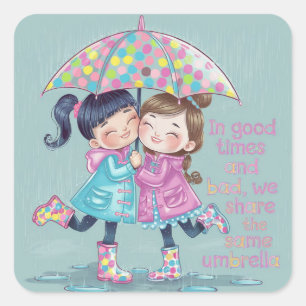 Sticker Carré La Bête