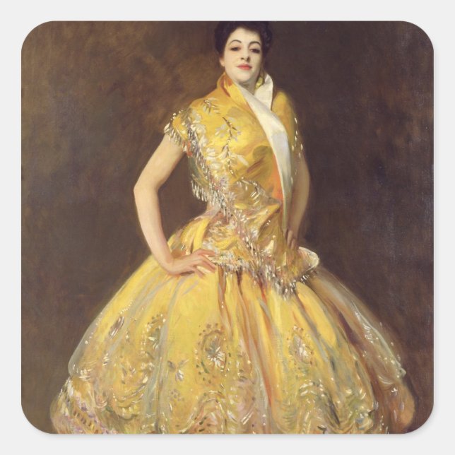 Sticker Carré La Carmencita, 1890 (Devant)