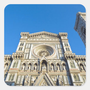 Sticker Carré La cathédrale Santa Maria del Fiore, Firenze,