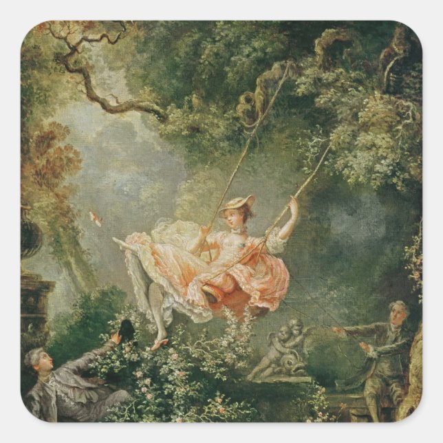 Sticker Carré La Chaîne (Devant)