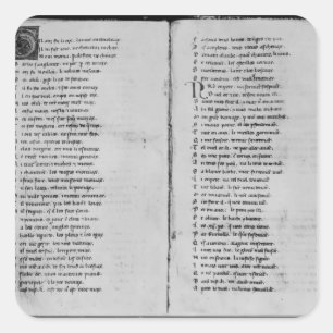 Sticker Carré La chanson de Roland