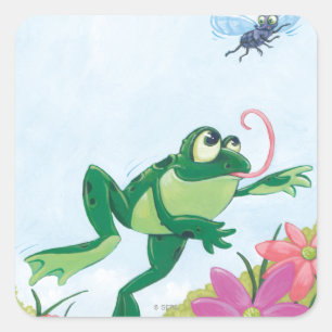 Sticker Carré La chasse