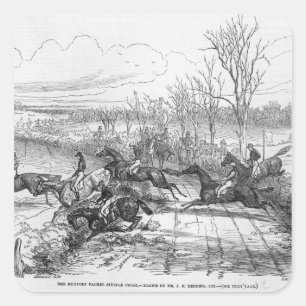 Sticker Carré La chasse aux voleurs du pagnel Newport