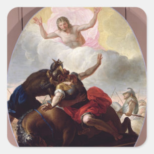 Sticker Carré La conversion de St Paul