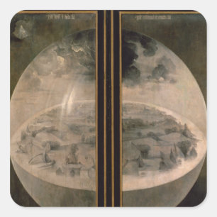 Sticker Carré La création du monde 2