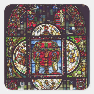 Sticker Carré La Crucifixion