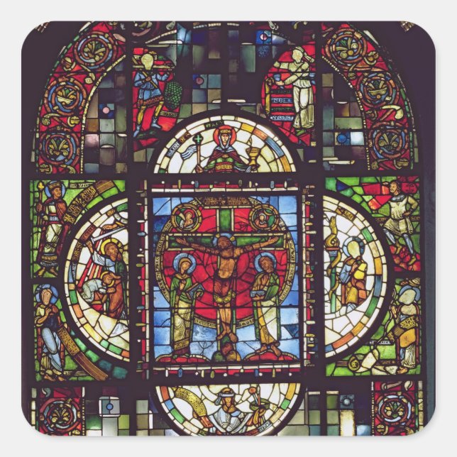 Sticker Carré La Crucifixion (Devant)