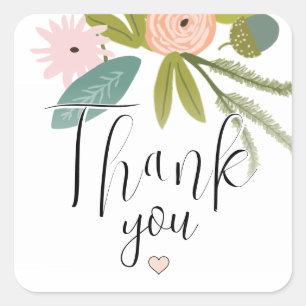 Sticker Carré La faune et la flore