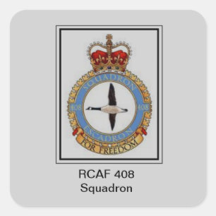 Sticker Carré la Force Aérienne Royale Canadienne 408