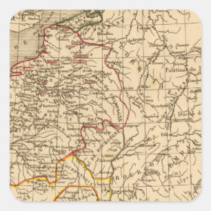 Sticker Carré La France 1180 un 1223