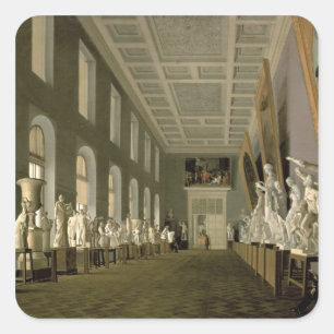 Sticker Carré La galerie d'antiquités de l'académie de l'amend