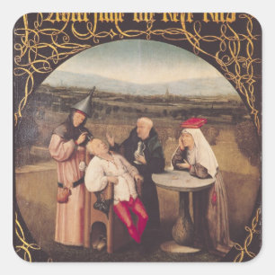 Sticker Carré La guérison de la folie