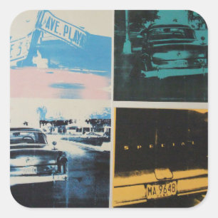 Sticker Carré La Havane 1