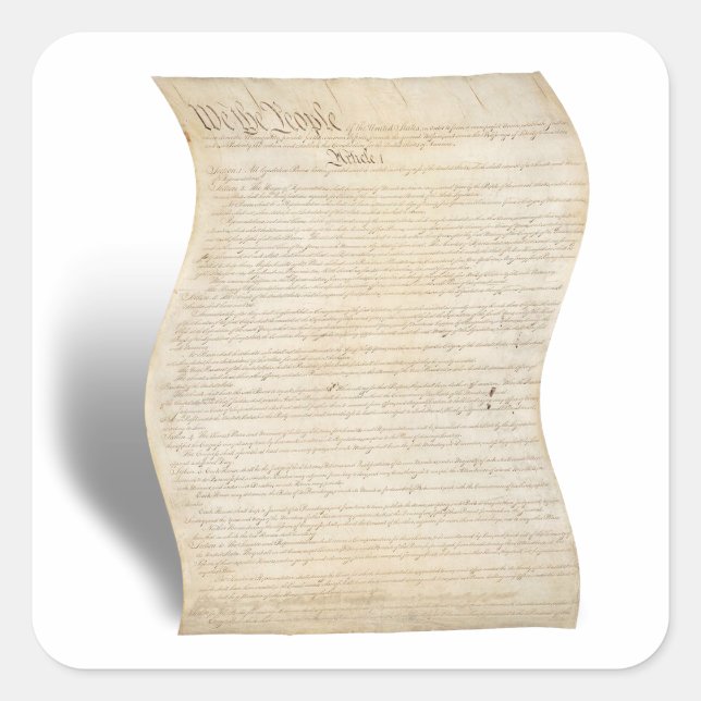 Sticker Carré La Journée de la liberté de l'information (Devant)