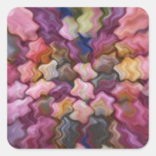 Sticker Carré La mer EXOTIQUE écosse des motifs de n