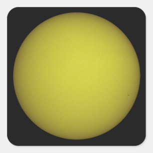 Sticker Carré La navette spatiale l'Atlantide est vue en