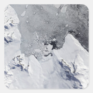 Sticker Carré La pointe nord de l'île Alexander