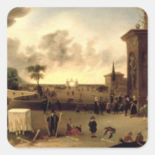 Sticker Carré La porte étroite au ciel