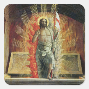 Sticker Carré La résurrection