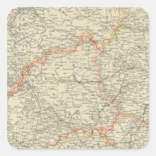 Sticker Carré La Russie 7