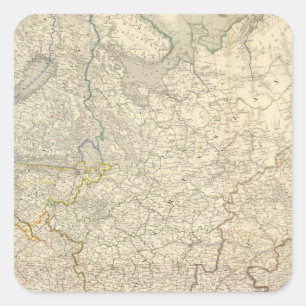 Sticker Carré La Russie et l'Europe 5