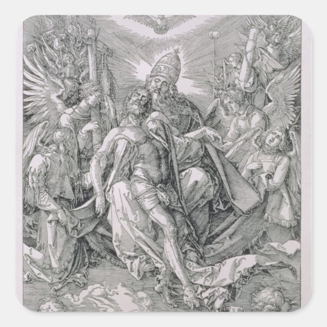 Sticker Carré La Sainte Trinité, pub. 1511 (Devant)