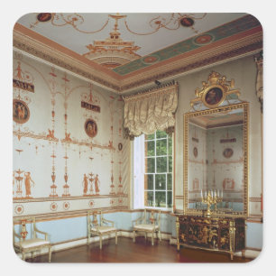 Sticker Carré La salle d'Etruscan