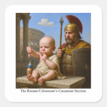 La section césarienne du Colisée romain