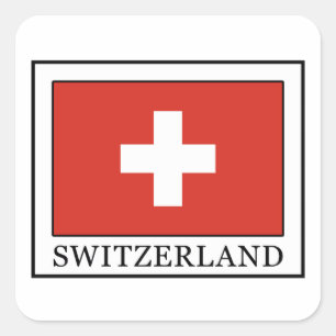 Sticker Carré La Suisse