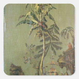 Sticker Carré La terre, d'une série de panneaux dépeignant