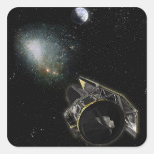Sticker Carré La Terre, un objet Milky Way