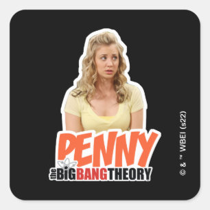 Sticker Carré La théorie du Big Bang   Penny