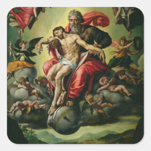 Sticker Carré La trinité sainte