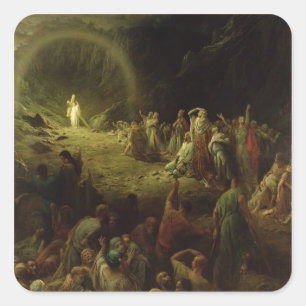 Sticker Carré La Vallée des larmes, 1883