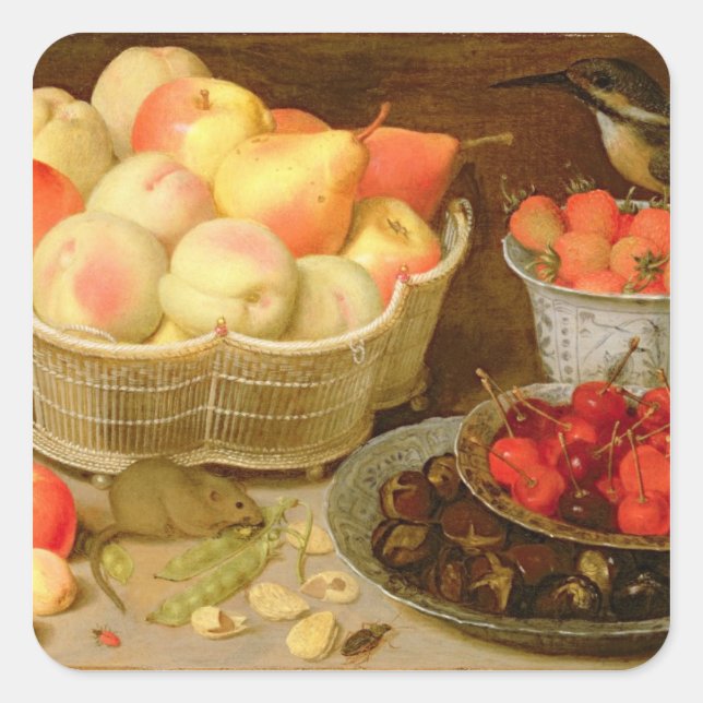 Sticker Carré La vie (Devant)