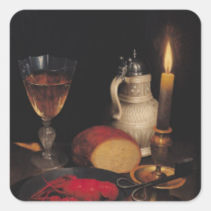 Sticker Carré La vie toujours, c.1630-35